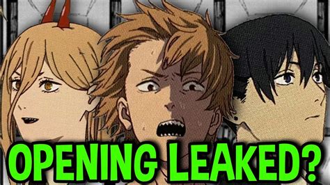 chainsawman leaks|Chainsaw Man